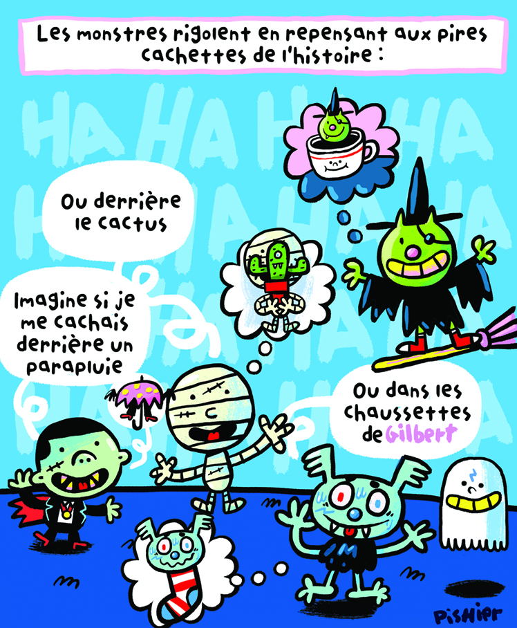 Gilbert et les monstres