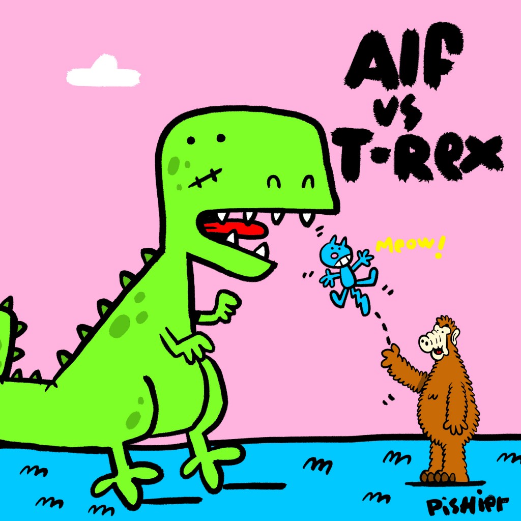 Alf vs T-REX