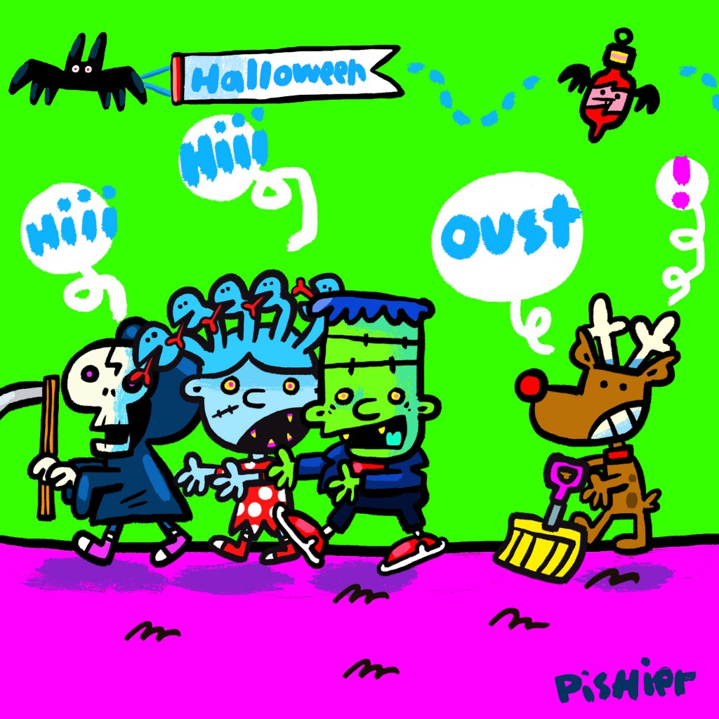 Halloween parade Noël