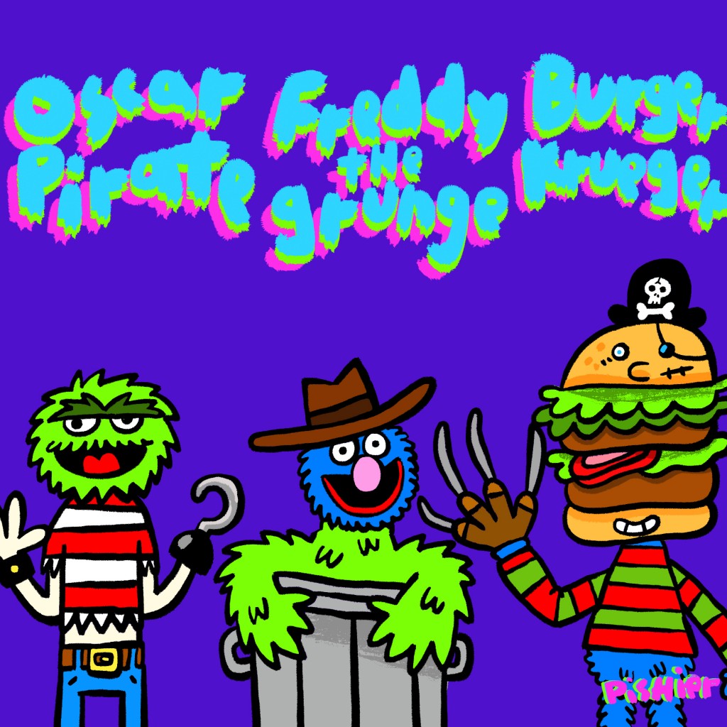 Oscar Kueger pirate Burger