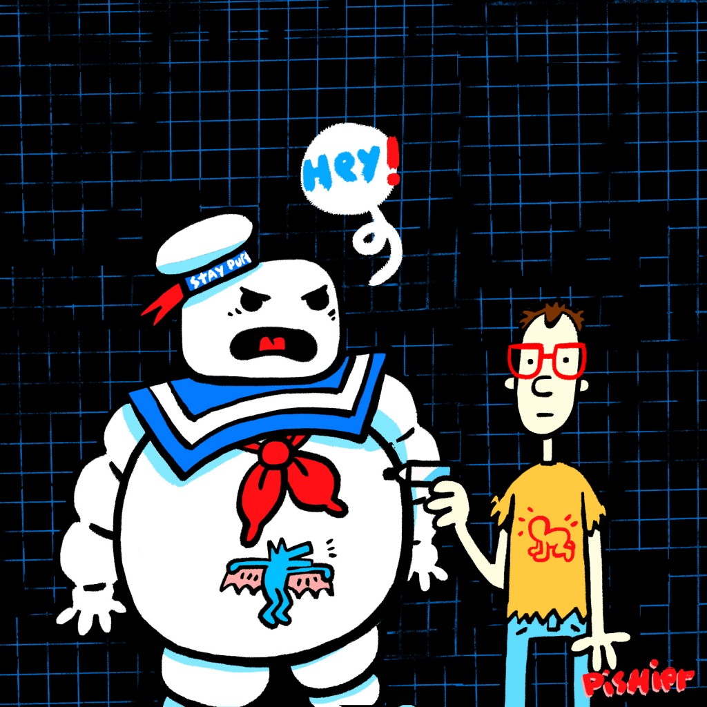 Stay "keith Haring" puft