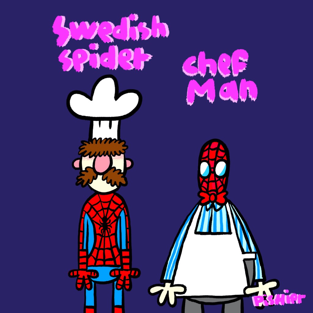 Swedish spider et chef man